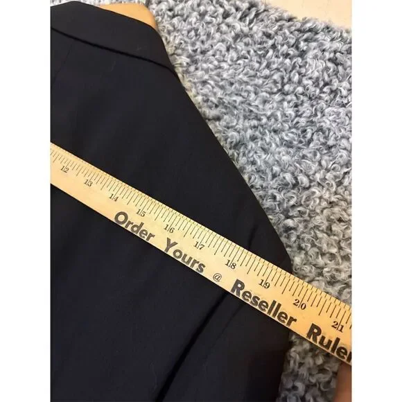 Calvin Klein Men's Slim Fit Blazer 47 Navy Blue Formal Two-Button